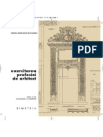 Exercitarea profesiei de arhitect