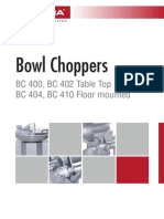 High-performance bowl choppers