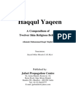 Haqqul Yaqeen - A Compendium of Twelver Shia Religious Beliefs