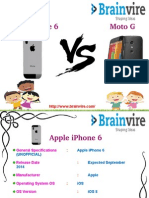 Apple iPhone 6 vs Motorola Moto G