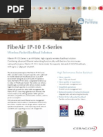 Ceragon Brochure FibeAir IP-10E Series