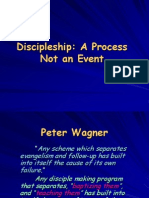 Discipleship is a Process Not an Event