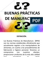 Buenas Prácticas de Manufactura