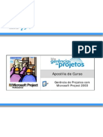 Apostila - Microsoft Project 2003 -Gpcommsp2000v2