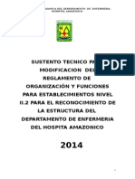 Sustento Reconocimiento Estructuras Enfermeria 2014