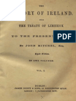 The History of Ireland Fom The Treaty of Limerick To The Present Time Vol.1 - John Mitchel