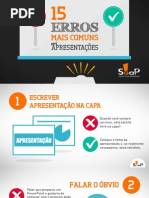 15 Erros Mais Comuns Em Apresentações