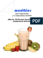 Guia para Elaborar Smoothies