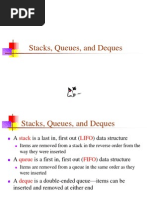 Stacks, Queues, and Deques