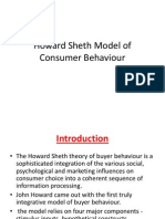 Howard Sheth Model of Consumer Behaviour