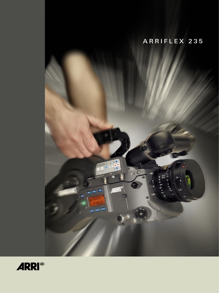 Arri 235 Brochure PDF Photography Equipment Optical Devices