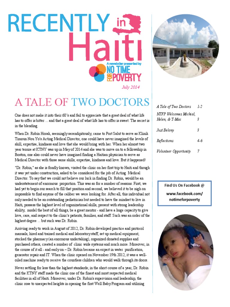 Legacy of Two Medical Directors | PDF | Haiti | Medical School
