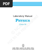 Class XI Physics Lab Manual PDF | PDF | Observational Error | Accuracy ...