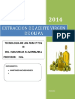 Aceite Virgen de Oliva 2013