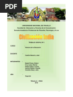 Historia de La Educación en La India