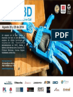 Brochure Evento Magia Impresion 3D Fablab2014