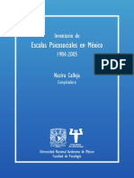 Nazira Calleja -Inventario de Escalas Psicosociales en México, 1984-2005