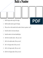 Place Value Build A Number