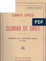 Canto Épico A Las Glorias de Chile