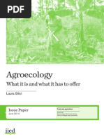 Agroecology What It is and What It Has to Offer