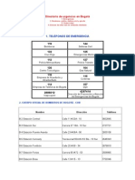 Directorio de Urgencias en Bogotá