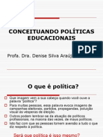 Conceituando Pol Ticas Educacionais