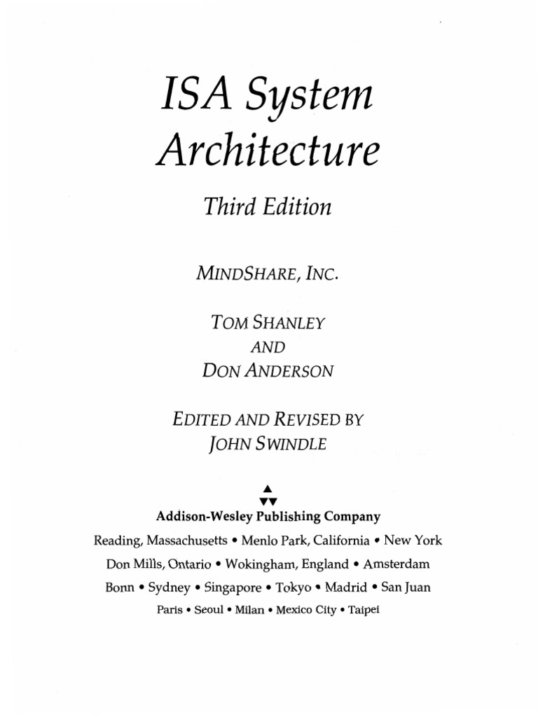 ISA System Architecture | Read Only Memory | Dynamic Random Access Memory image.
