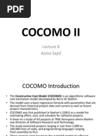 Lecture 8 Cocomo II