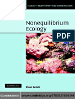 Nonequilibrium Ecology Klaus Rohde