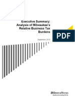 Ernst and Young Tax Burden Study Exec Summary 
