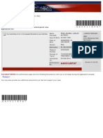 Confirmation: Online Nonimmigrant Visa Application (DS-160)