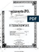 Tchaikovsky - Piano Concerto No 3 - 2 Piano Version