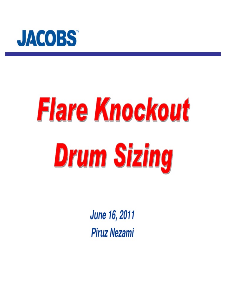Flare KO Drum3 Density Viscosity