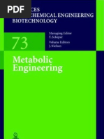 Download Metabolic Engineering T Scheper and Jens Nielsen by laurusnobilisLTH SN23744460 doc pdf