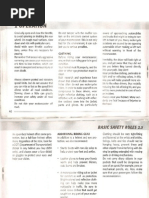 Vespa ET2 Owners Manual