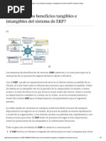 ¿Cuáles Son Los Beneficios Tangibles e Intangibles Del Sistema de ERP - Eduarea's Blog