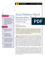 Acute Ethylene Glycol İntoxication - PART I