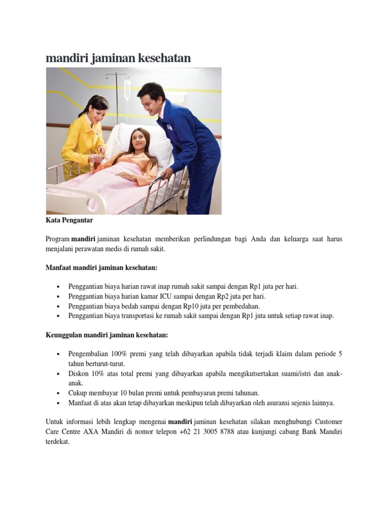 Mandiri Jaminan Kesehatan