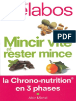Mincir Vite Et Rester Mince La Chrono Nutrition en 3 Phases
