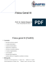 FIS403 Cap.1 Algebra Vetorial