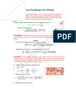 Fluides - Problem Solution