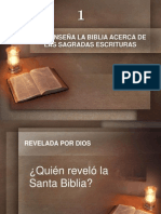 01 Que Enseña La Biblia Acerca de LAS SAGRADAS ESCRITURAS