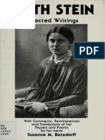 Edith Stein - Selected Writings, With Comm - Stein, Edith Saint, 1891-1942