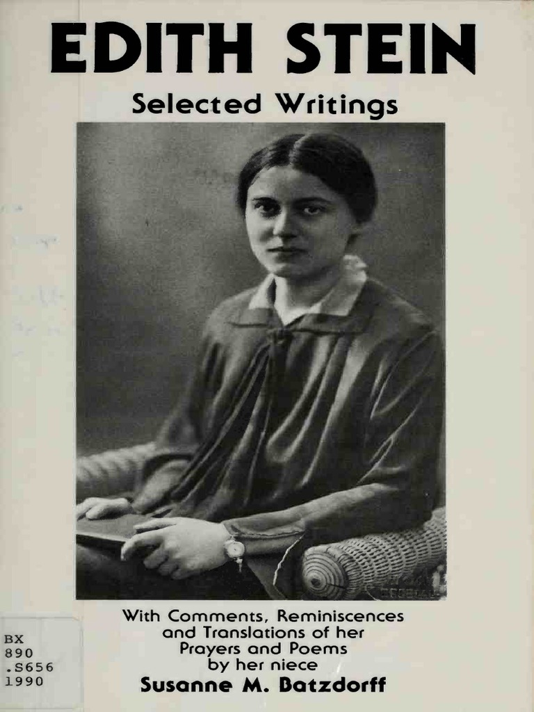 Edith Stein Selected Writings, With Comm Stein, Edith Saint, 1891