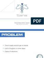 Hand Sanitizer Solution: Sanipure: "Safe, Effective, Innovative"