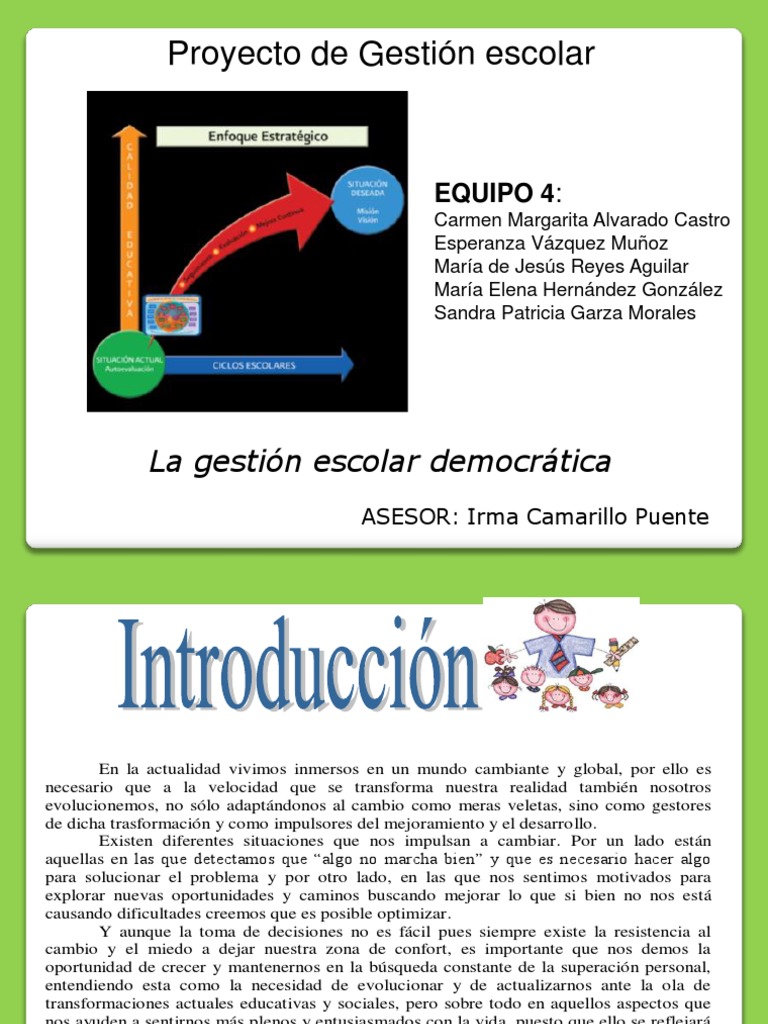 Gestión Escolar Democrática en Coahuila | PDF | Planificación | Maestros