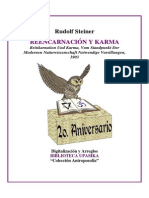 Rudolf Steiner Reencarnacion y Karma