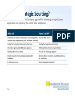 Strategic Sourcing