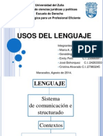 1 Usos Del Lenguaje