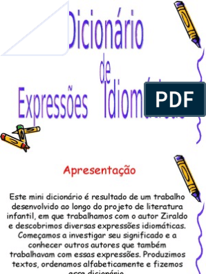 Novo Dicionário de Expressões Idiomáticas Americanas by Cengage Brasil -  Issuu